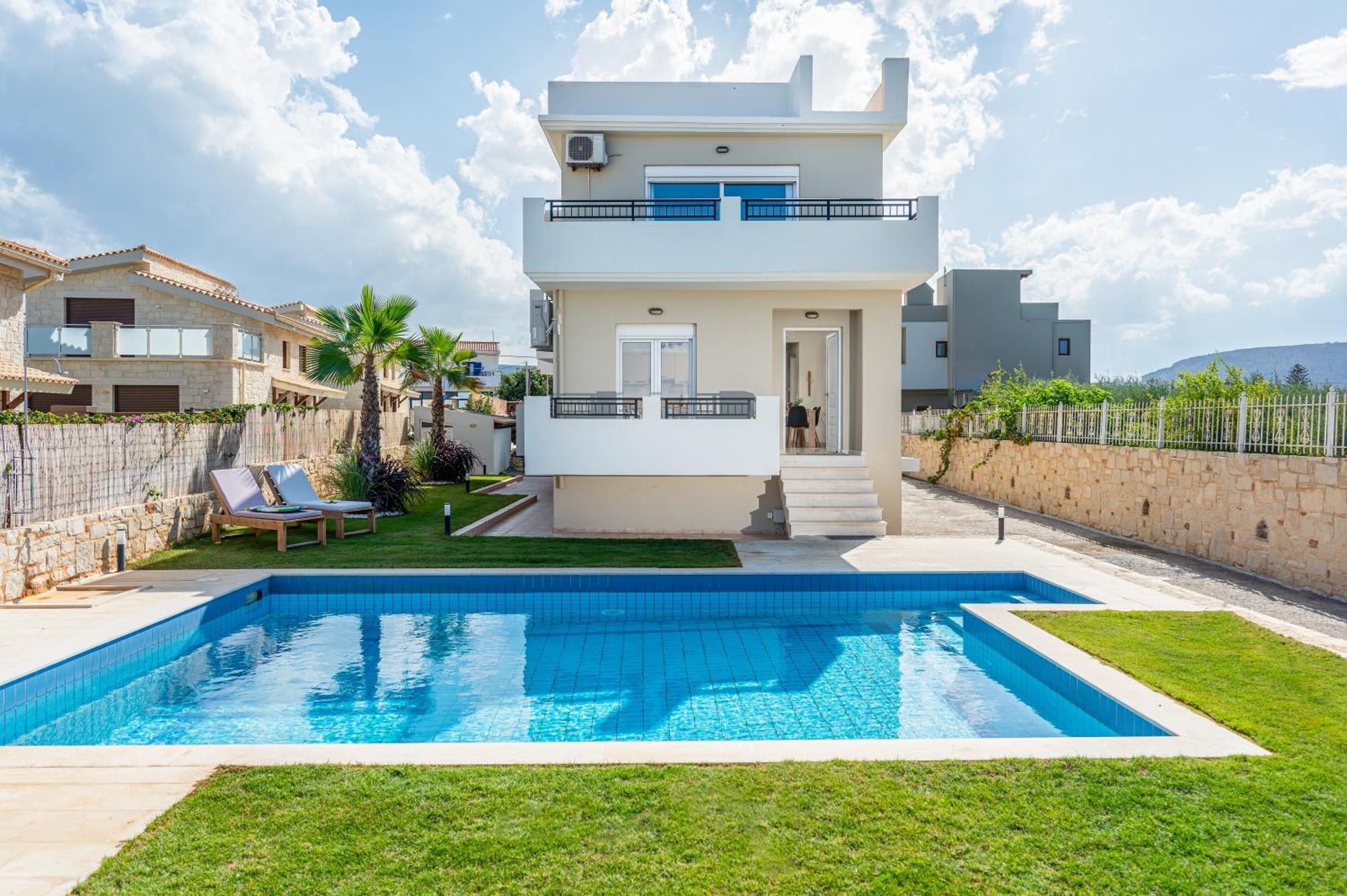 Villa Sophia-Villa Elpis Hersonissos (Crete) Exterior foto