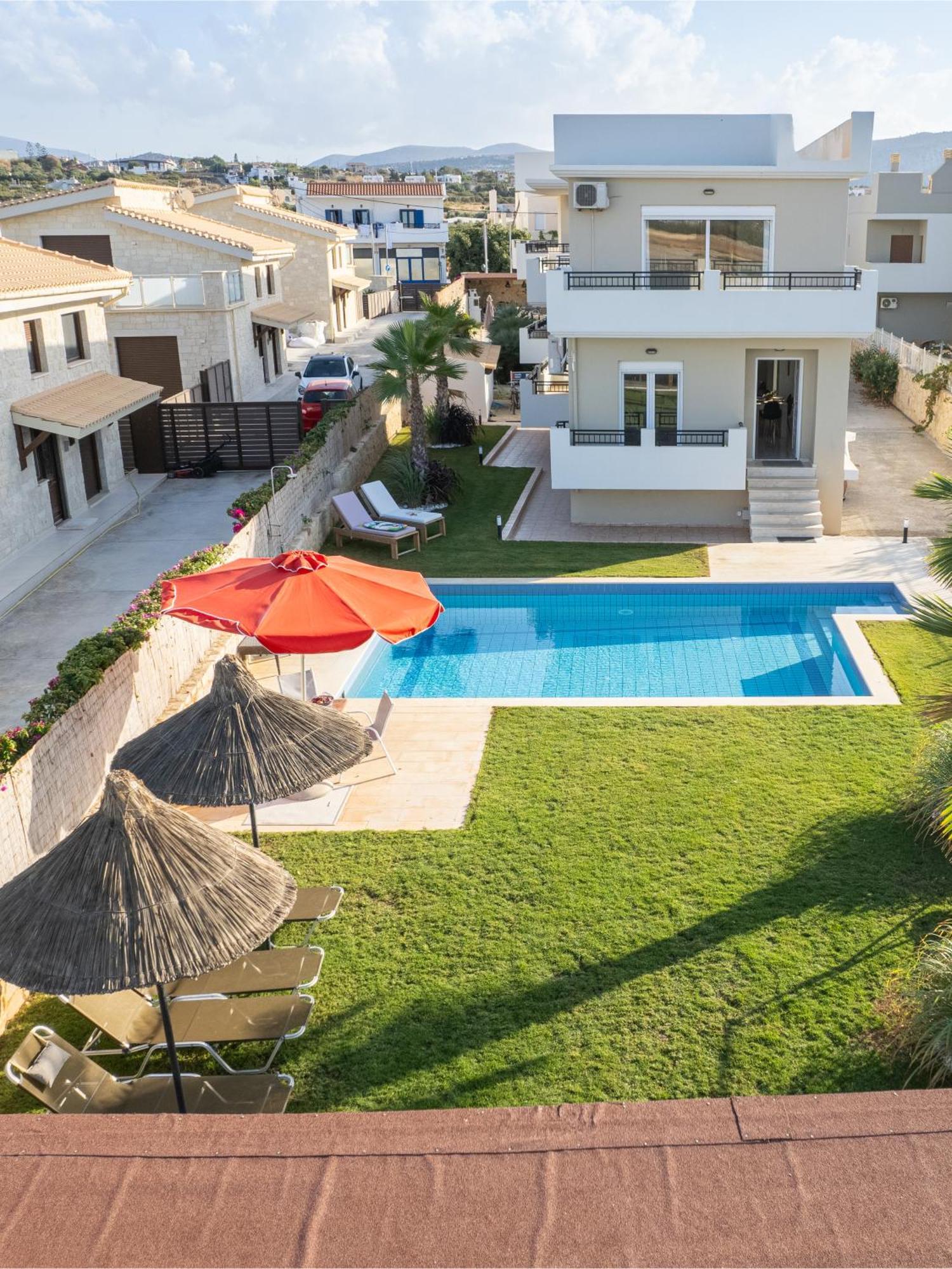 Villa Sophia-Villa Elpis Hersonissos (Crete) Exterior foto
