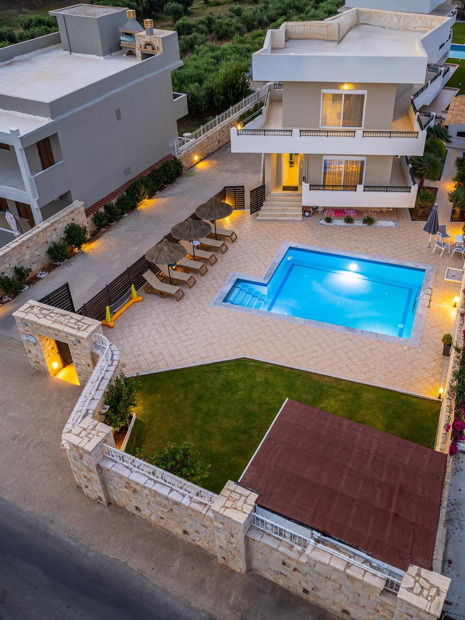 Villa Sophia-Villa Elpis Hersonissos (Crete) Exterior foto